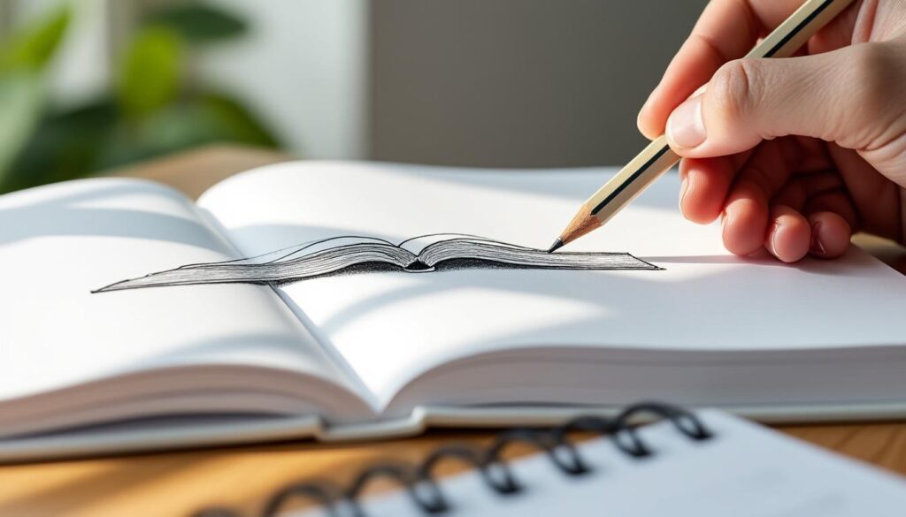 apprenez à dessiner un livre facilement et rapidement grâce à notre guide étape par étape, idéal pour débutants et passionnés d'art.